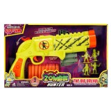 Pistol cu 9 sageti din burete, Lanard Toys, Zombie Hunter
