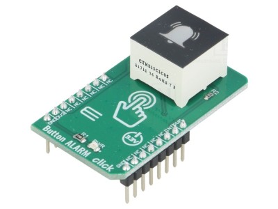 Button Alarm Click - GPIO, PWM Prototype Board foto