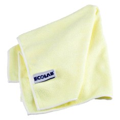 Set 5 Lavete Universale ECOLAB Polifix din Microfibra, 40x40 cm, Galbene, Lavete Galbene, Lavete Microfibra, Set Lavete, Laveta Universala, Lavete Uni foto