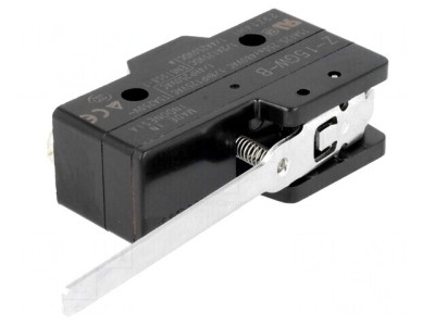 Micro&amp;icirc;ntrerupător SNAP ACTION 15A 250VAC 6A 30VDC cu manetă foto