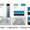 Kit construit Juul Dispozitiv Negru + 1 pack(4 capsule) Menthol 18mg/ml