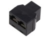 Splitter Cat 5e RJ45 Soclu x2 Y
