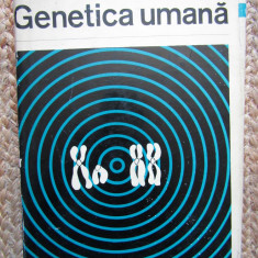 Stefan Marius Milcu - Genetica umana (1966, editie cartonata)