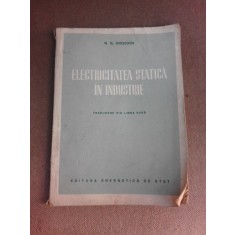 Electricitatea statica in industrie - N.G. Drozdov