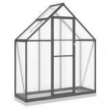 Cumpara ieftin Sere cu cadru de baza, antracit, 169x58x202 cm, aluminiu