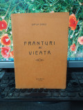 Vintilă Oancia, Fr&acirc;nturi de vieață tipografia Tiberiu Daniil București 1944, 112