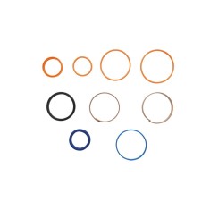 Kit garnituri reparatie cilindru hidraulic, corp fi 110mm si tija fi 60mm pentru JCB 3CX, 4CX OEM 991-00110 foto