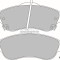 Set placute frana,frana disc HONDA CR-V IV (RE) (2012 - 2016) KRIEGER 0950006394