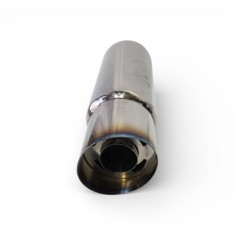 Toba sport inox arsa rotunda si tesita cu silncer reglabil