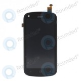 Capacul frontal al modulului de afișare Acer Liquid E2+lcd+digitizer negru