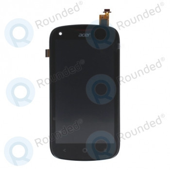 Capacul frontal al modulului de afișare Acer Liquid E2+lcd+digitizer negru foto