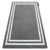 Covor HAMPTON cadru gri, 200x290 cm, Dreptunghi, Polipropilena
