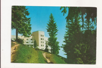 RF18 -Carte Postala- Sinaia, Hotelul Cota 1400, circulata 1966 foto