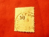 Timbru Ungaria 1898 , val. 50k stampilat