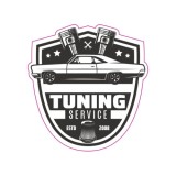 Abtibild TAG RETRO TUNING SERVICE Cod: TAG 019 / T2 Automotive TrustedCars, Oem