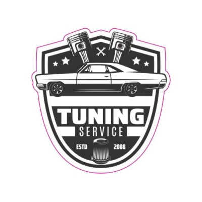 Abtibild TAG RETRO TUNING SERVICE Cod: TAG 019 / T2 Automotive TrustedCars foto