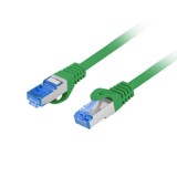 PATCHCORD CAT.6A S FTP LSZH CCA 0.25M GREEN FLUKE PASSED LANBERG