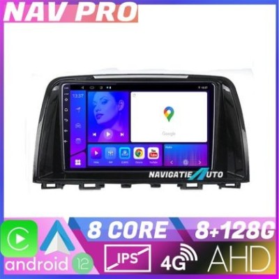 Navigatie Mazda 6 2013 2017 KIT 223 EDOTEC-LITE Android Ecran 720P Octa Core 8 128 Carplay CarStore Technology foto