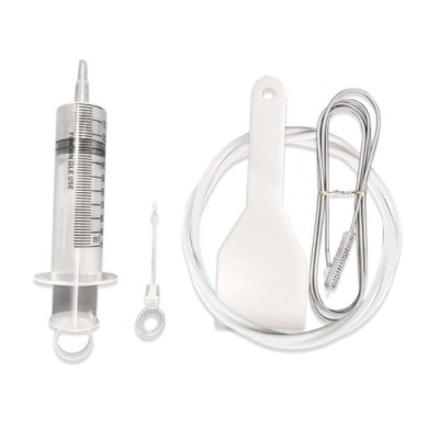 Kit Ventoo, pentru curatarea frigiderului si indepartarea blocajelor pentru gaurile de scurgere, spirala cu perie flexibila, instructiuni incluse foto