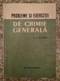 Probleme si Exercitii Chimie Generala - N. L. Glinka, Editura Tehnica, Romana