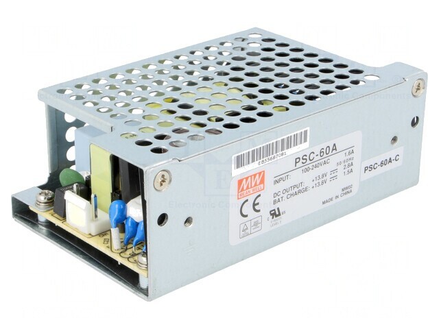 Alimentator Modular cu Buffer 59.34W 13.8VDC PSC-60A-C