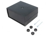 Carcasă alimentator ABS neagră 100mm x 120mm x 56mm, MASZCZYK