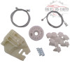 Kit reparatie macara geam Bmw E46 an fab.&#039;01-&#039;05 spate stanga cu clipsuri, 3 (E46) - [1998 - 2005]