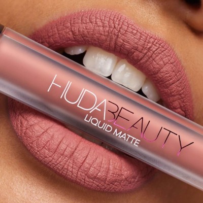 Ruj de Buze Mat, Rezistent, Huda Beauty, Liquid Matte, Perfectionist, 4.2 ml foto