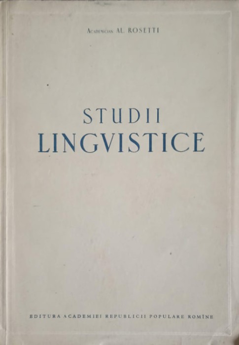 STUDII LINGVISTICE-AL. ROSETTI-239704