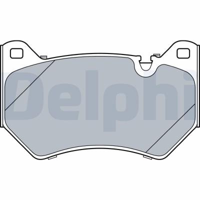 DELPHI LP3529 set placute frana,frana disc foto