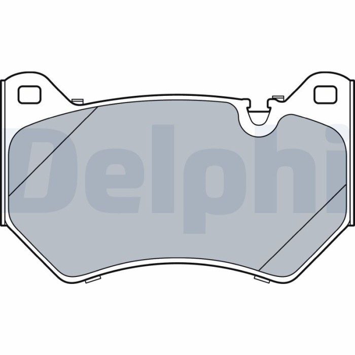 DELPHI LP3529 set placute frana,frana disc