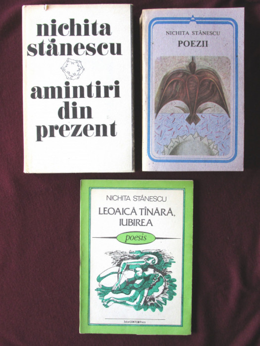 &quot;LEOAICA TANARA, IUBIREA&quot; + &quot;POEZII&quot; + &quot;AMINTIRI DIN PREZENT&quot;, 3 vol., 1991/1989