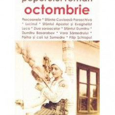 Calendarele poporului roman - Octombrie - Antoaneta Olteanu L3