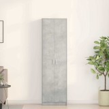 Cumpara ieftin Dulap cu raft cu ușă Gri beton 55 x 25 x 189 cm Lemn compozit
