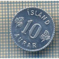 AX 244 MONEDA - ISLANDA - 10 AURAR -ANUL 1970 -STAREA CARE SE VEDE