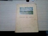 K. H. ZAMBACCIAN - Pagini de Arta - 1943, 173 p.+LXXXIII ilustratii