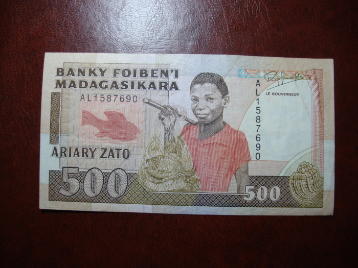 MADAGASCAR 500 FRANCS EXCELENTA