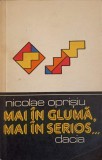 MAI IN GLUMA, MAI IN SERIOS... AMUZAMENTE MATEMATICE-NICOLAE OPRISIU