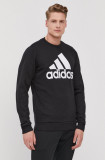 Adidas Bluză bărbați, culoarea negru, cu imprimeu