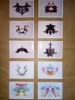 Set 10 Planșe Test Psihologic Rorschach, Format A5, Carton Lucios - Copii Facsimil
