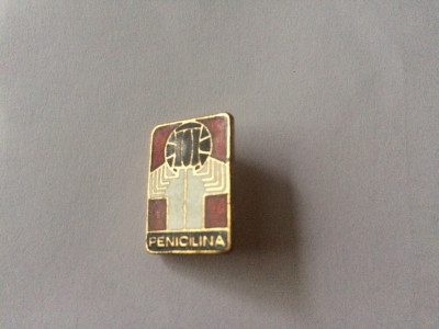 insigna penicilina clubul de volei penicilina iasi romania RSR fan sport hobby foto