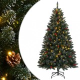 VidaXL Brad de Crăciun artificial cu 150 LED-uri, 150 cm