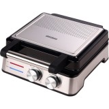 Aparat pentru vafe si gofre, 2200 W, capacitate 4 vafe, invelis antiaderent, temporizator si control al temperaturii, Kraft