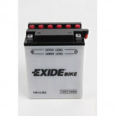 Exide baterie maxiscuter motocicleta YB14-B2 134x89x166 12V 14Ah 200A Honda foto