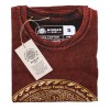 Tricou Barbati Stone Wash Chakra Maro Bumbac 100% Natural Nepal Boho Festivaluri S M L XL
