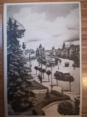 anii 50, Carte Postala TG. MURES Vedere RPR comunism foto
