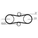 Curea de distributie Contitech CT914 Vw Transporter 4 Bus Lt 28-46 2 Platou / Sasiu Transporter 4 Caroserie Transporter 4 Platou / Sasiu