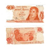 Argentina 1970/73 - 1 peso UNC