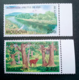Moldova 1999 Europa Cept, rezervații,, fauna serie 2v. Nestampilat