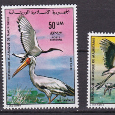 Mauritania 1976 fauna pasari MI 547-549 MNH w72